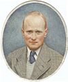 Oscar werner tiegs, pastel, 1950s