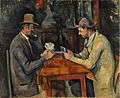Paul Cézanne, 1892-95, Les joueurs de carte (The Card Players), 60 x 73 cm, oil on canvas, Courtauld Institute of Art, London