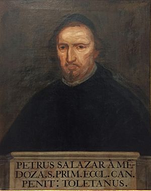 Pedro Salazar de Mendoza, pintura de la colección borbón lorenzana