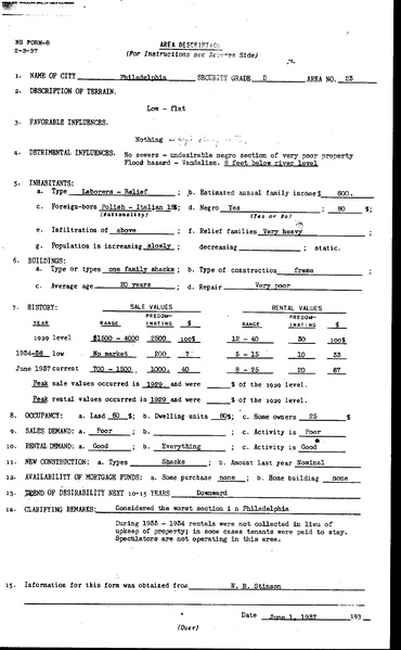 Philadelphia HOLC Redlining Zone Descriptions, 1937.pdf