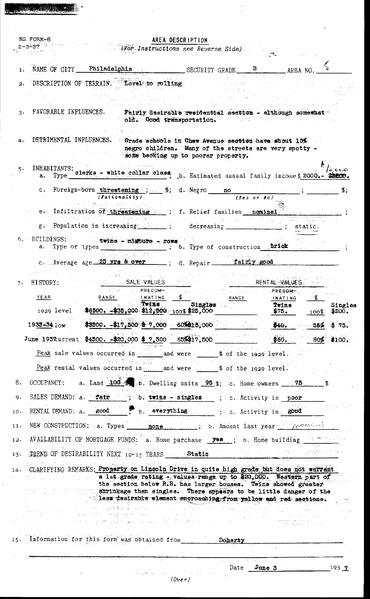 Philadelphia HOLC Redlining Zone Descriptions, 1937.pdf