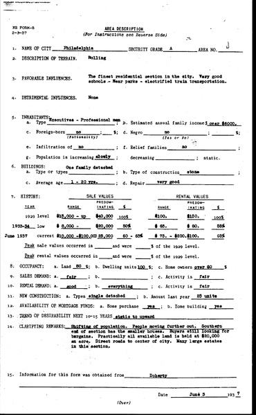 Philadelphia HOLC Redlining Zone Descriptions, 1937.pdf