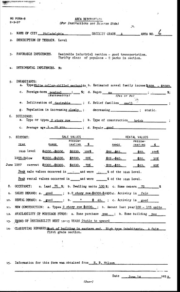 Philadelphia HOLC Redlining Zone Descriptions, 1937.pdf
