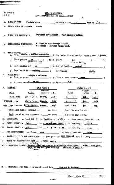Philadelphia HOLC Redlining Zone Descriptions, 1937.pdf