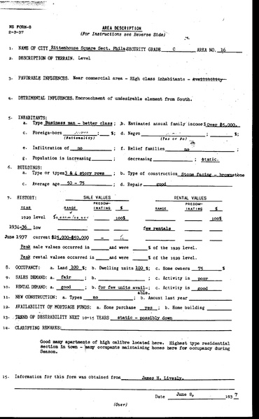 Philadelphia HOLC Redlining Zone Descriptions, 1937.pdf