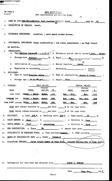 Philadelphia HOLC Redlining Zone Descriptions, 1937.pdf