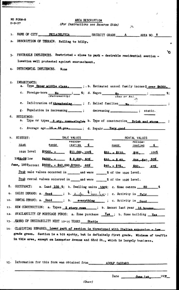 Philadelphia HOLC Redlining Zone Descriptions, 1937.pdf