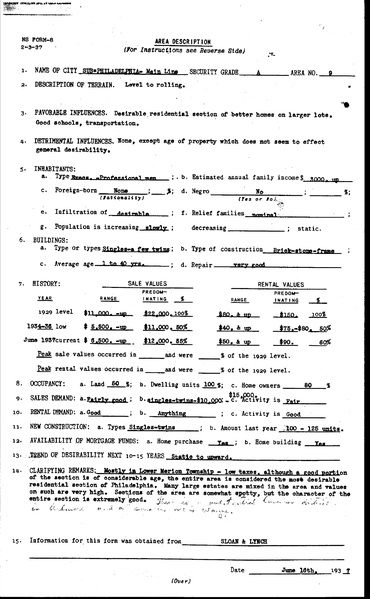 Philadelphia HOLC Redlining Zone Descriptions, 1937.pdf