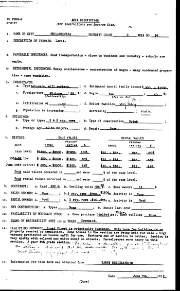 Philadelphia HOLC Redlining Zone Descriptions, 1937.pdf