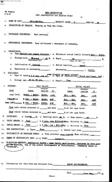 Philadelphia HOLC Redlining Zone Descriptions, 1937.pdf