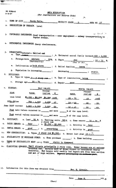 Philadelphia HOLC Redlining Zone Descriptions, 1937.pdf