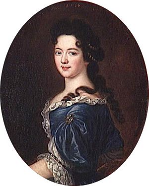Pierre Mignard portrait painting of Marie Thérèse de Bourbon (1666-1732), Princess of Conti.jpg