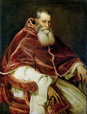 Portrait of Pope Paul III Farnese (by Titian) - National Museum of Capodimonte