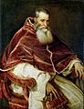 Portrait of Pope Paul III Farnese (by Titian) - National Museum of Capodimonte