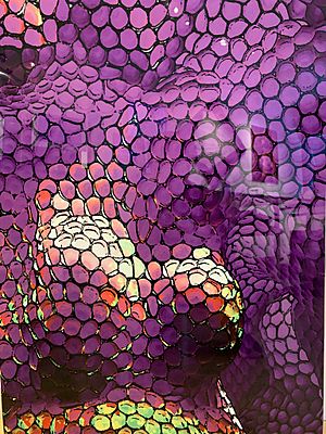 Purple Swirl by Wally Gilbert