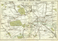 Railway map central london 1899