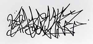 Rammellzee Wildstyle Graffiti Tag