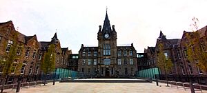 Readaptation of Edinburgh Futures Institute, north elevation, May 2024 by McPhail