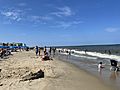 Rehoboth Beach looking north at Delaware Avenue August 2021