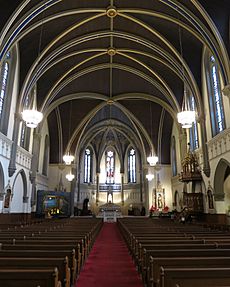 Saint John the Evangelist Church (Indianapolis, Indiana) - nave