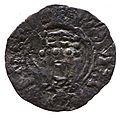 Silver penny of William II (YORYM 2000 2062) obverse