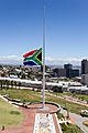 SouthAfrican Flag HalfMast