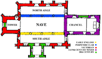 St Andrew's Church Woodwalton floor plan