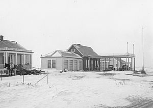 St John ND border station 1932