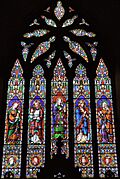 St Mary Magdalen, Mortlake, East Window