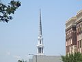 Steeple of First Baptist Church, Spartanburg, SC IMG 4830