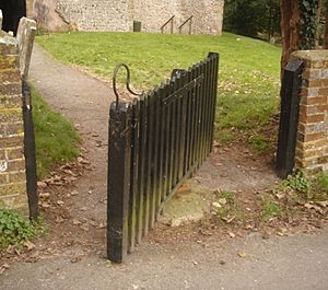Tapsel Gate, Pyecombe Church (Half Open)