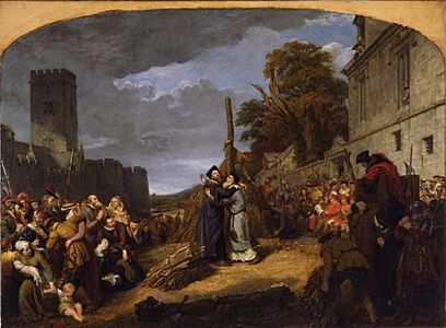 The Martydom of Ridley and Latimer by Sir George Hayter 1855
