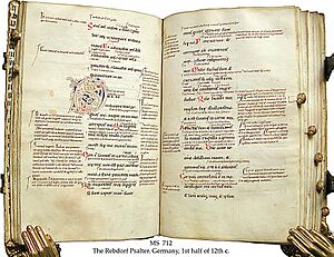 The Rebdorf Psalter Gloss by Anselm
