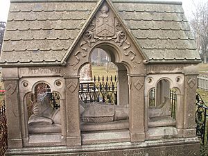 The tomb of Lion Gardiner in East Hampton, New York