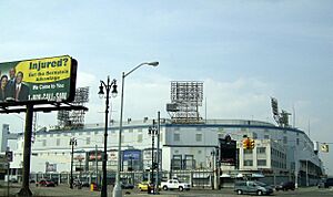 Tiger Stadium exterior April 2008 - Detroit Michigan