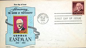USPOD George Eastman 1954 First Day Cover