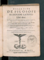 Vitae et sententiae philosophorum