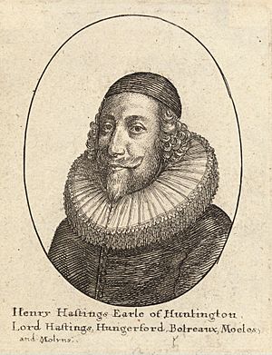 Wenceslas Hollar - Earl of Huntingdon