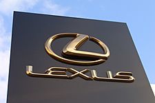 01 Lexus dealership sign