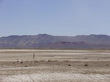 2015-04-18 12 48 23 View of Topog Peak and the westernmost part of the West Humboldt Range from U.S. Route 95 near the junction with Interstate 80 in Churchill County, Nevada.JPG