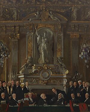 A Peace Conference at the Quai d'orsay Art.IWMART2855