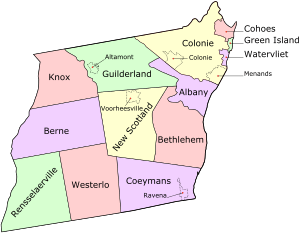 AlbanyCounty Map 2