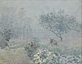 Alfred Sisley - Fog, Voisins - Google Art Project