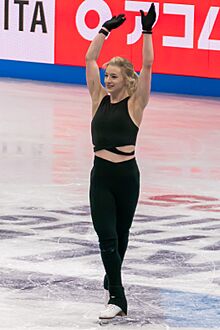 Amber Glenn 2025 Worlds Practice 11