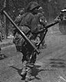 American soldier with M1A1 Bazooka on 23 August 1944 near Fontainebleau, France, from- American Troops near Fontainebleau NARA 111-SC-193562cropped (cropped)