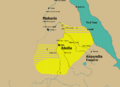 Approximate extension of Alodia based on accounts of Ibn Hawqal