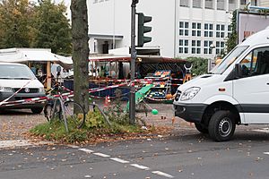 Attack on Henriette Reker, crime scene