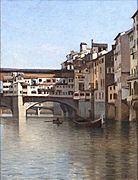 Augustus Burke - Ponte de Vecchio, Florence