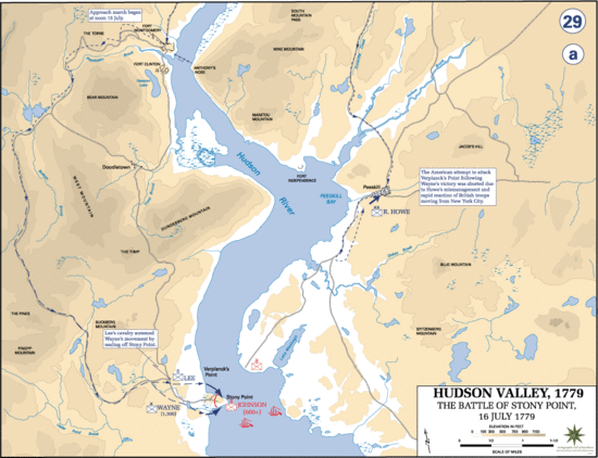Battle of Stony Point.USMA.edu.history