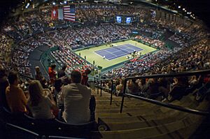 Birmingham–Jefferson Convention Complex, Legacy Arena tennis
